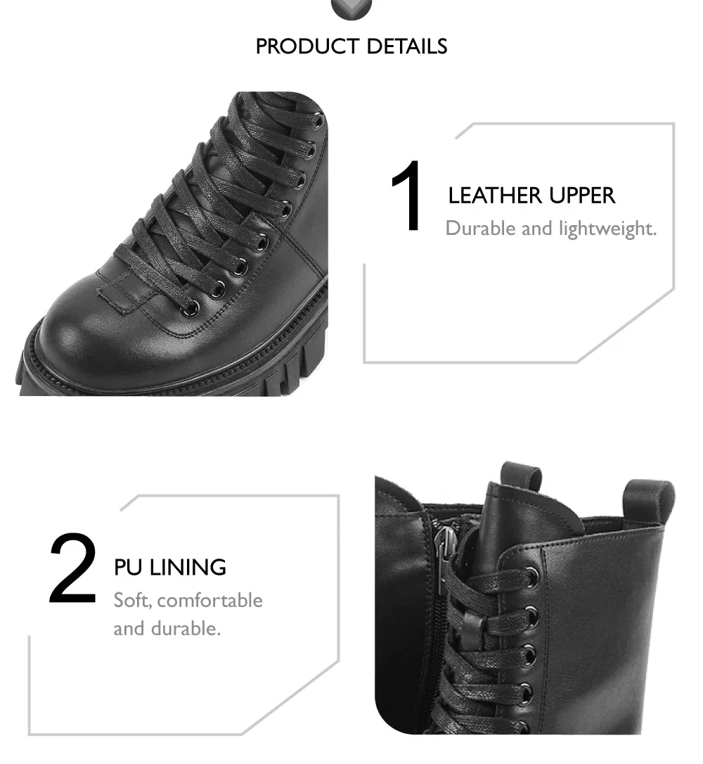 camel active Women Anna Platform Combat Boots -712404-SN01-1-BLACK