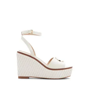 Carrabriria Wedge Sandals - Open White