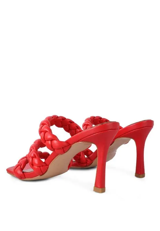 Carrie High Bae Braided Sandal - 3 Colors