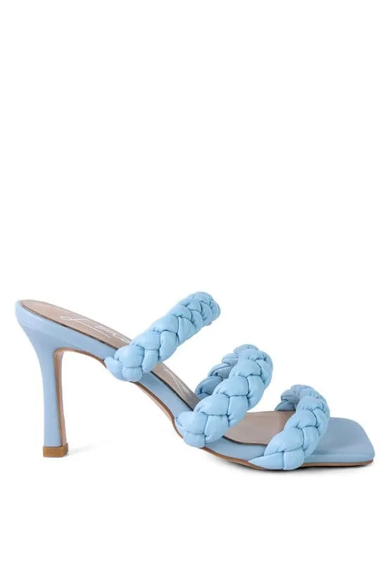 Carrie High Bae Braided Sandal - 3 Colors