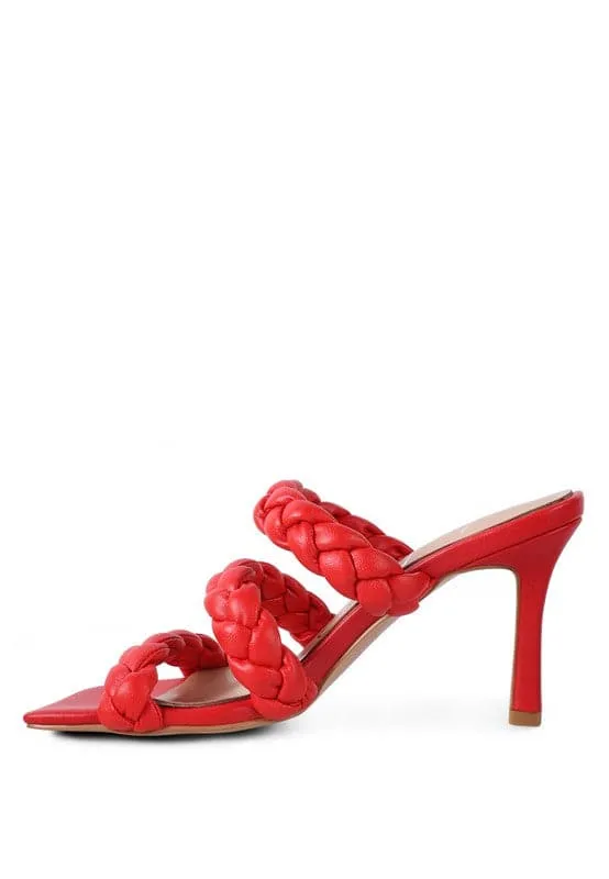 Carrie High Bae Braided Sandal - 3 Colors