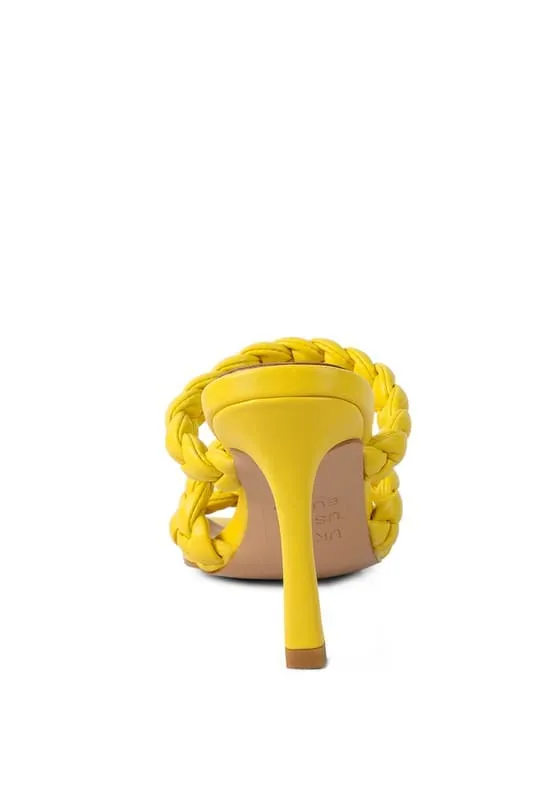 Carrie High Bae Braided Sandal - 3 Colors