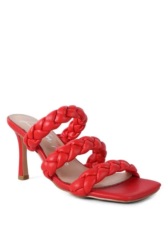 Carrie High Bae Braided Sandal - 3 Colors