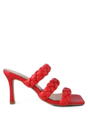 Carrie High Bae Braided Sandal - 3 Colors