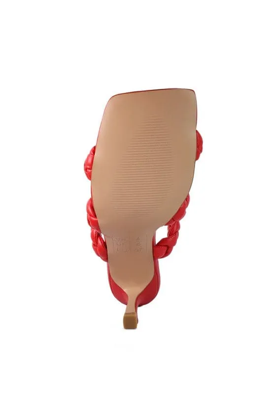 Carrie High Bae Braided Sandal - 3 Colors
