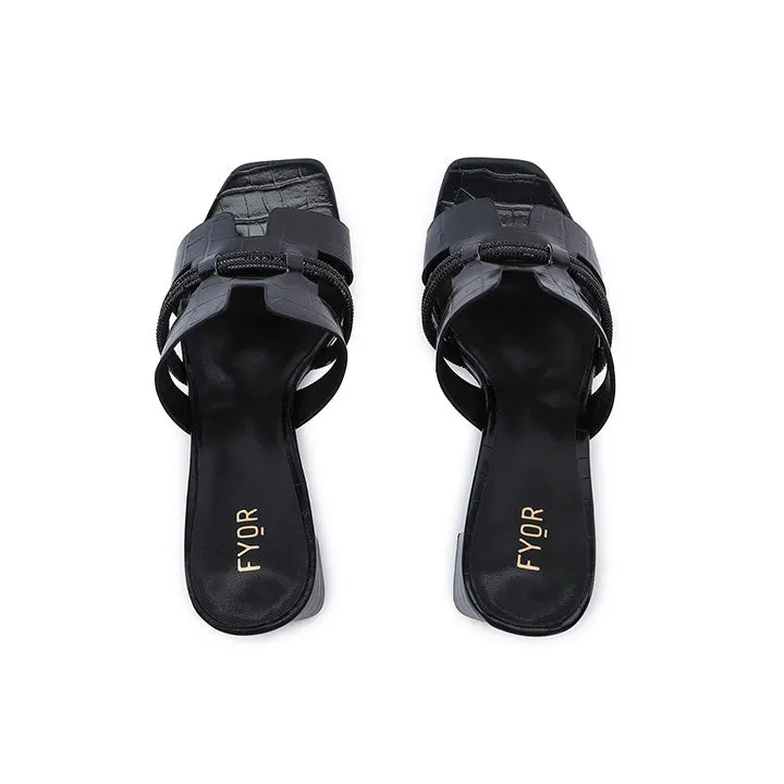 Chic Embellished Mule HL 232