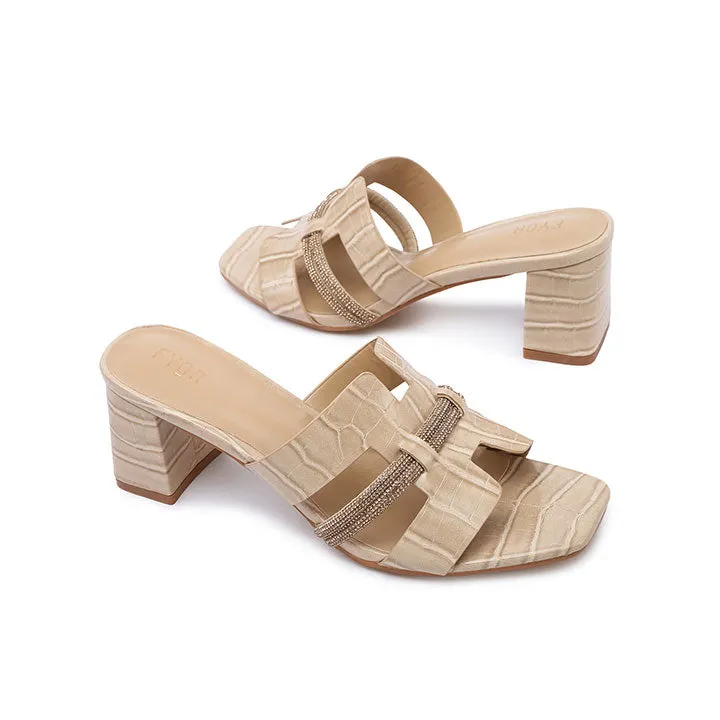 Chic Embellished Mule HL 232