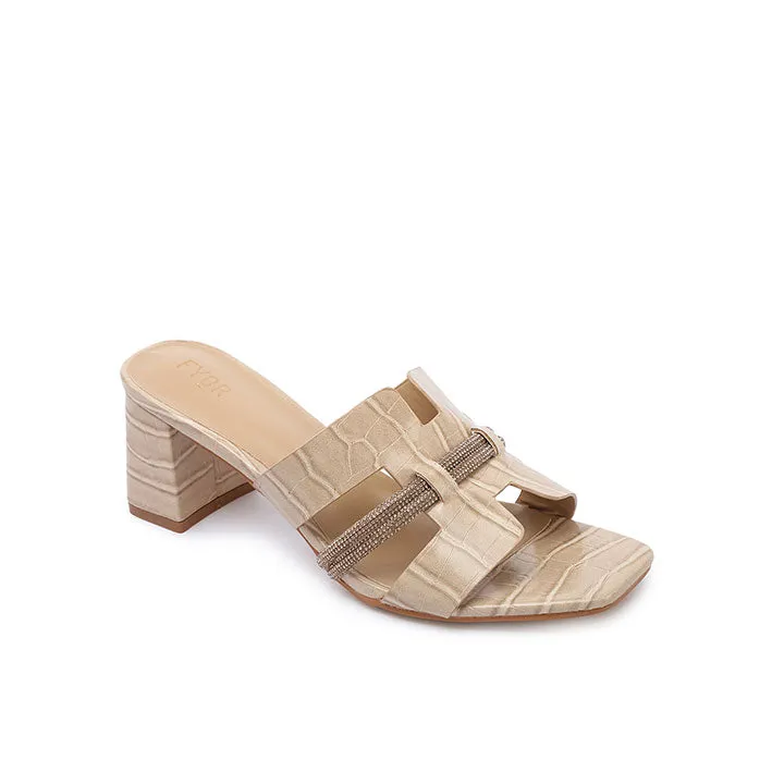 Chic Embellished Mule HL 232
