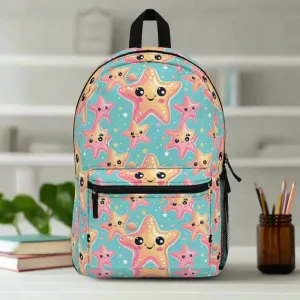 Chic Pastel Starfish Pattern Backpack