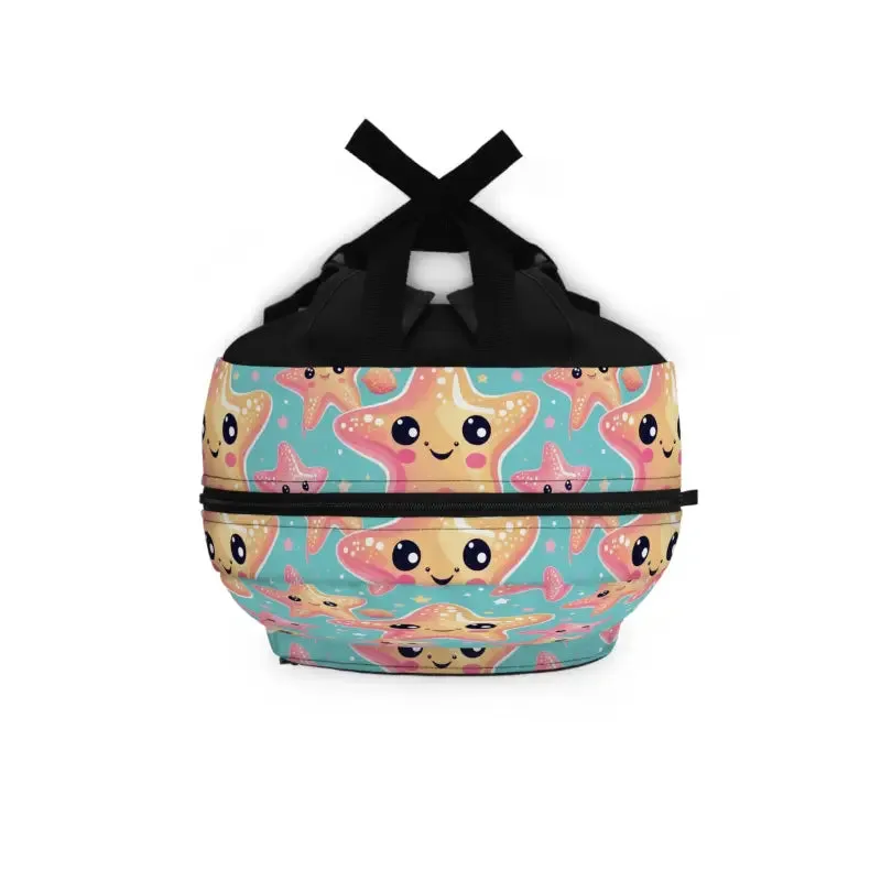 Chic Pastel Starfish Pattern Backpack