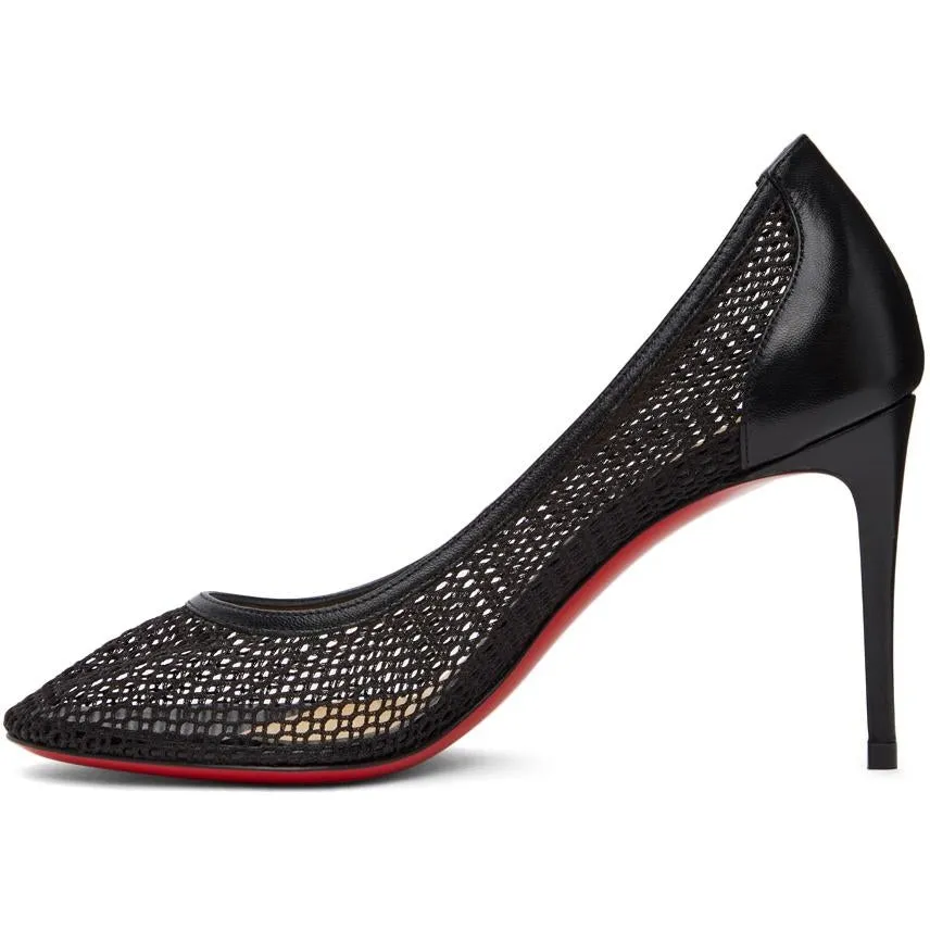 Christian Louboutin Black Filomena 85 Heels