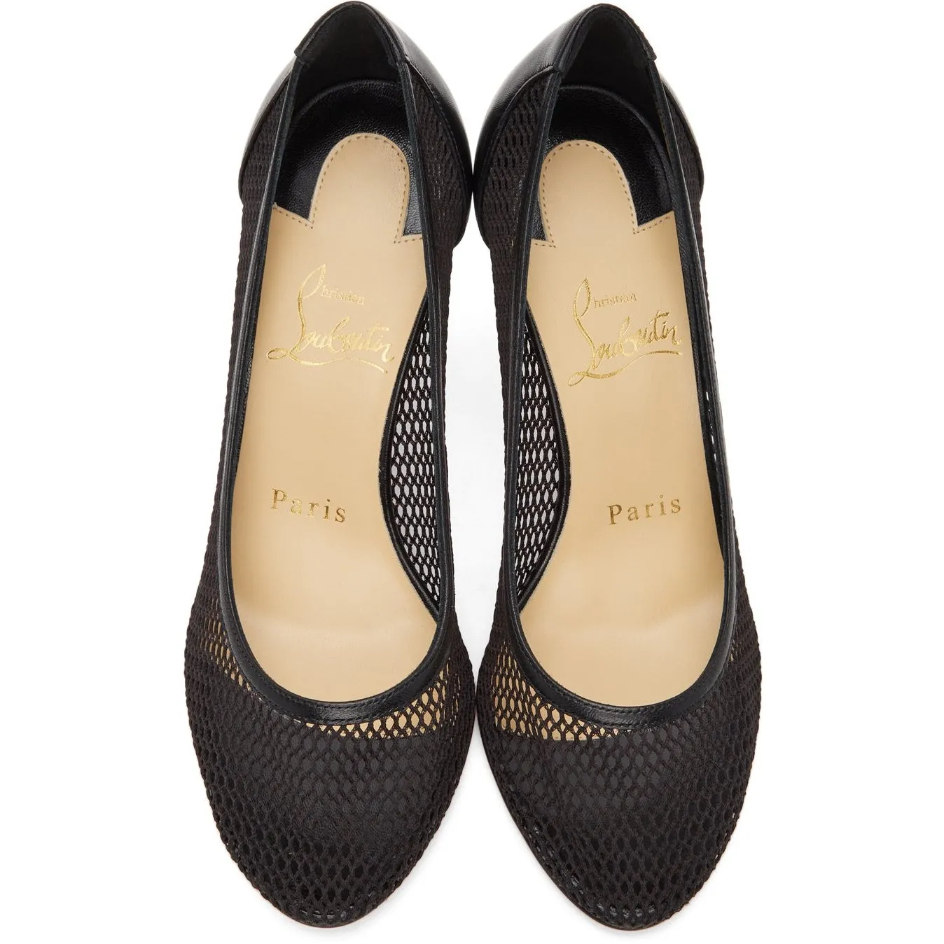 Christian Louboutin Black Filomena 85 Heels