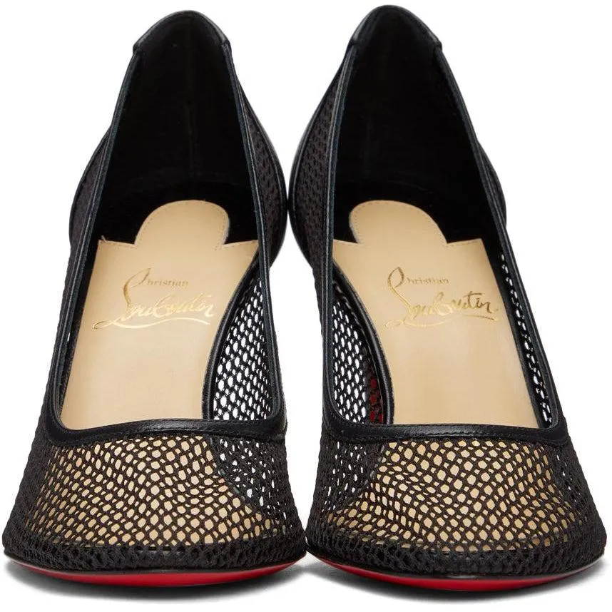 Christian Louboutin Black Filomena 85 Heels