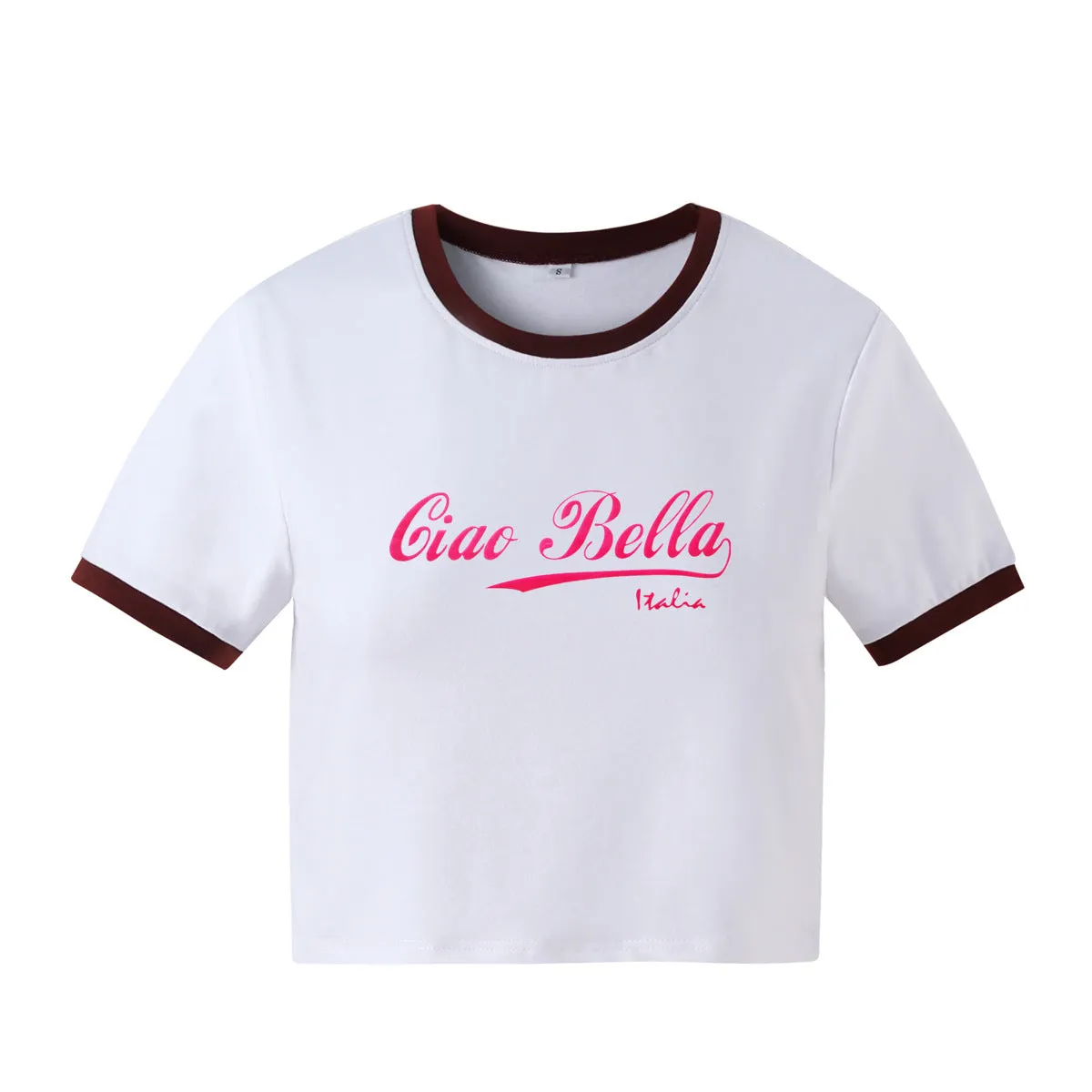 Ciao Bella Casual Cropped Top