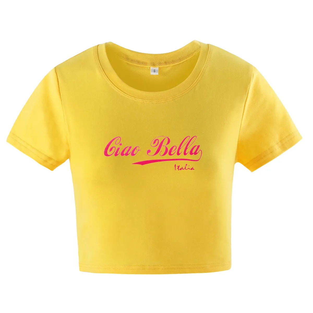 Ciao Bella Casual Cropped Top