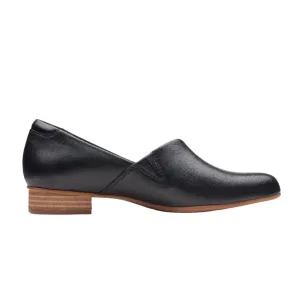 Clarks Juliet Palm Black Leather Shoes