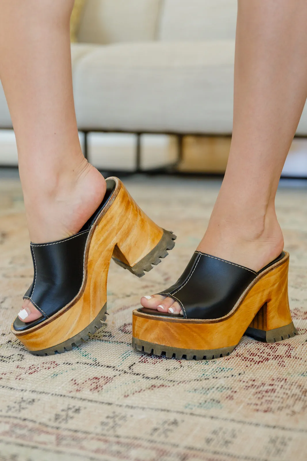Corky's Walk the Block Platform Heels
