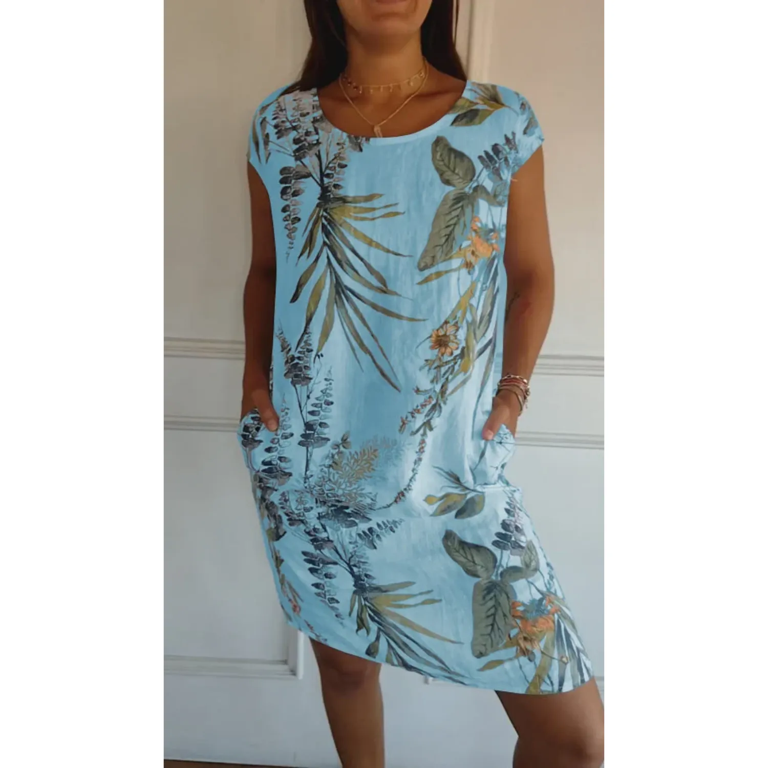 Cressida  - Sleeveless Summer Dress
