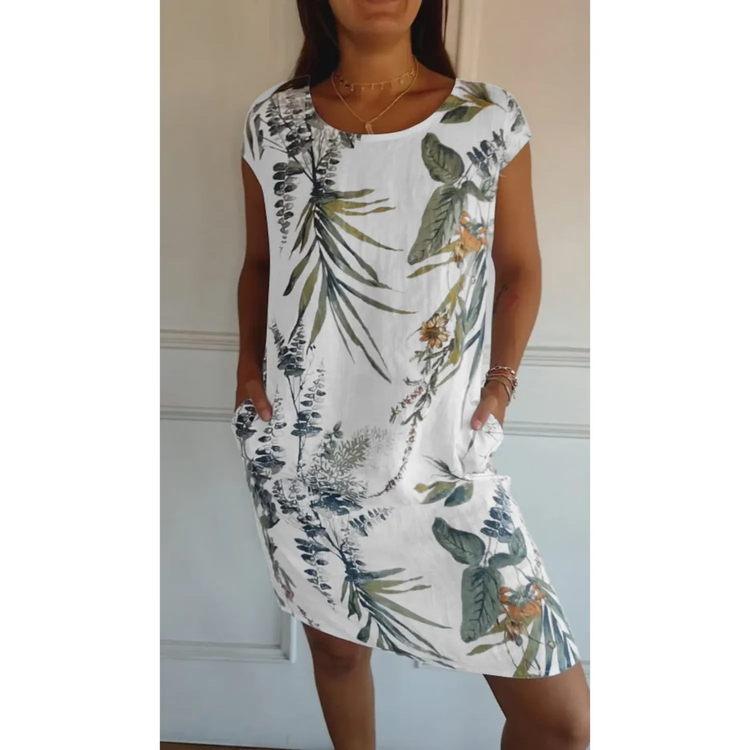 Cressida  - Sleeveless Summer Dress