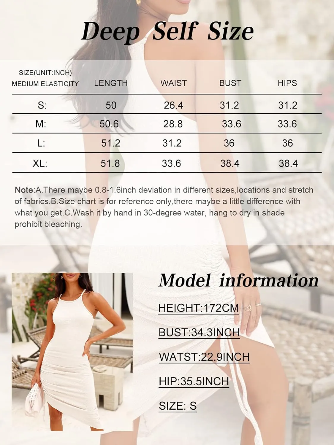 Crew Neck Sleeveless Midi Dress - Cutout Twist Knot, Knee Length Bodycon Dress