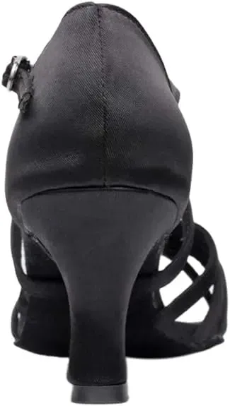 Criss Cross Latin Ballroom Dance Heels - 7 cm