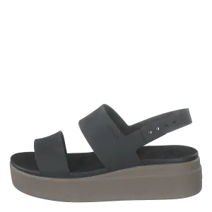 Crocs Brooklyn Low Wedge W Black/mushroom