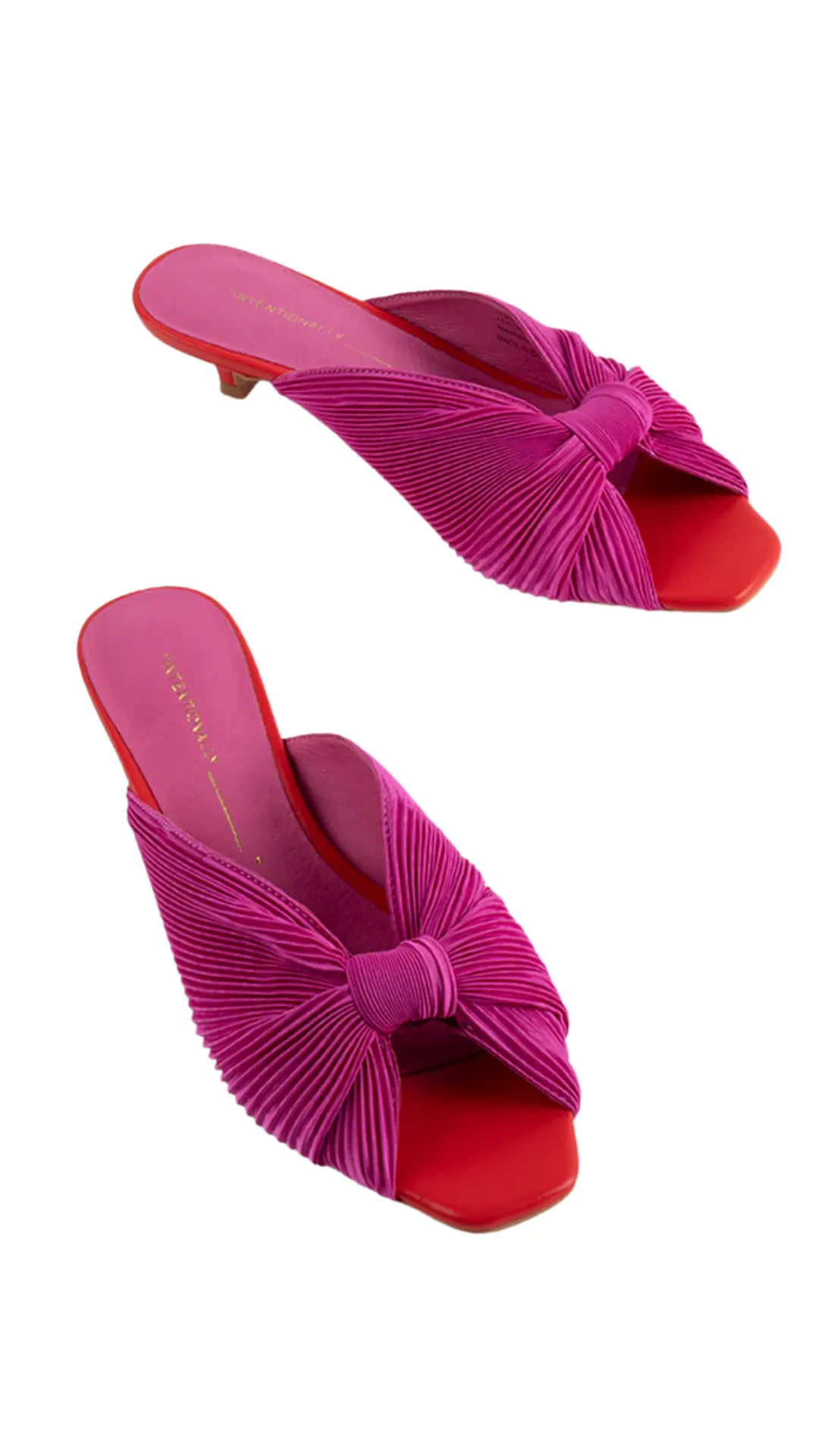 Curfew Satin Kitten Heel