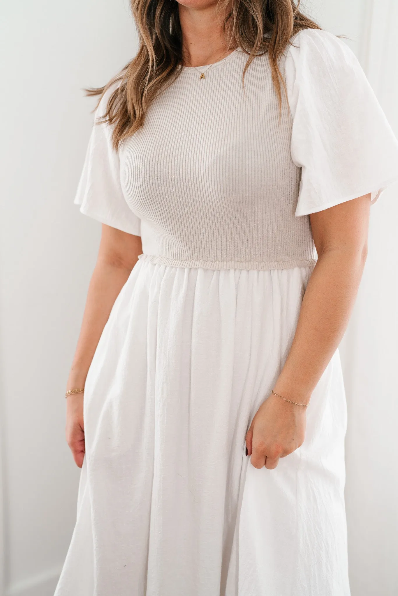 Dahlia Dreams Sweater Top Maxi Dress