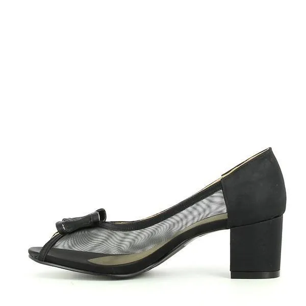Dalessi Dansk Black Heeled Pumps