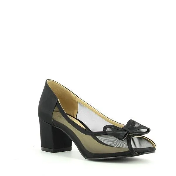 Dalessi Dansk Black Heeled Pumps