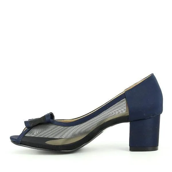 Dalessi Dansk Blue Heeled Pumps