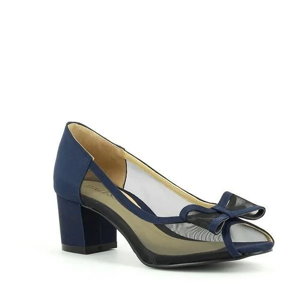 Dalessi Dansk Blue Heeled Pumps