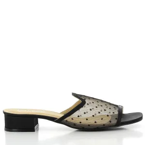 Dalessi Dotti Black Slides