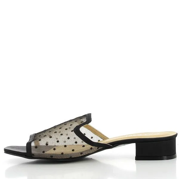 Dalessi Dotti Black Slides