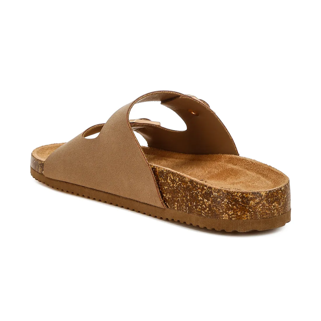 Dual Strap Buckle Flats