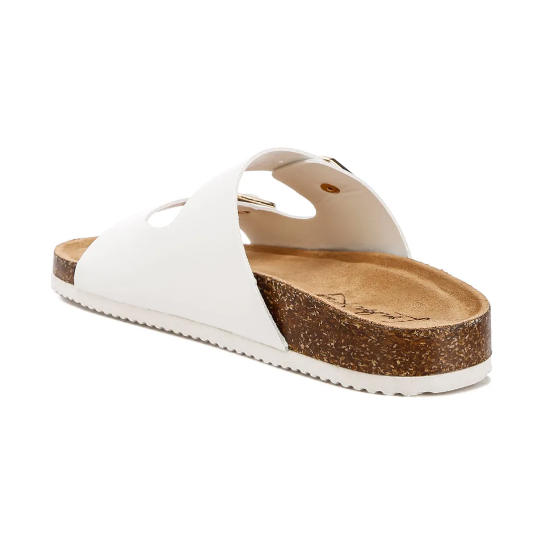 Dual Strap Buckle Flats