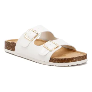 Dual Strap Buckle Flats