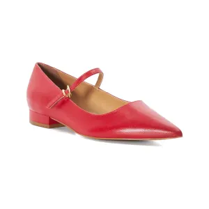 Dune Hastas Leather Women's Red Heels