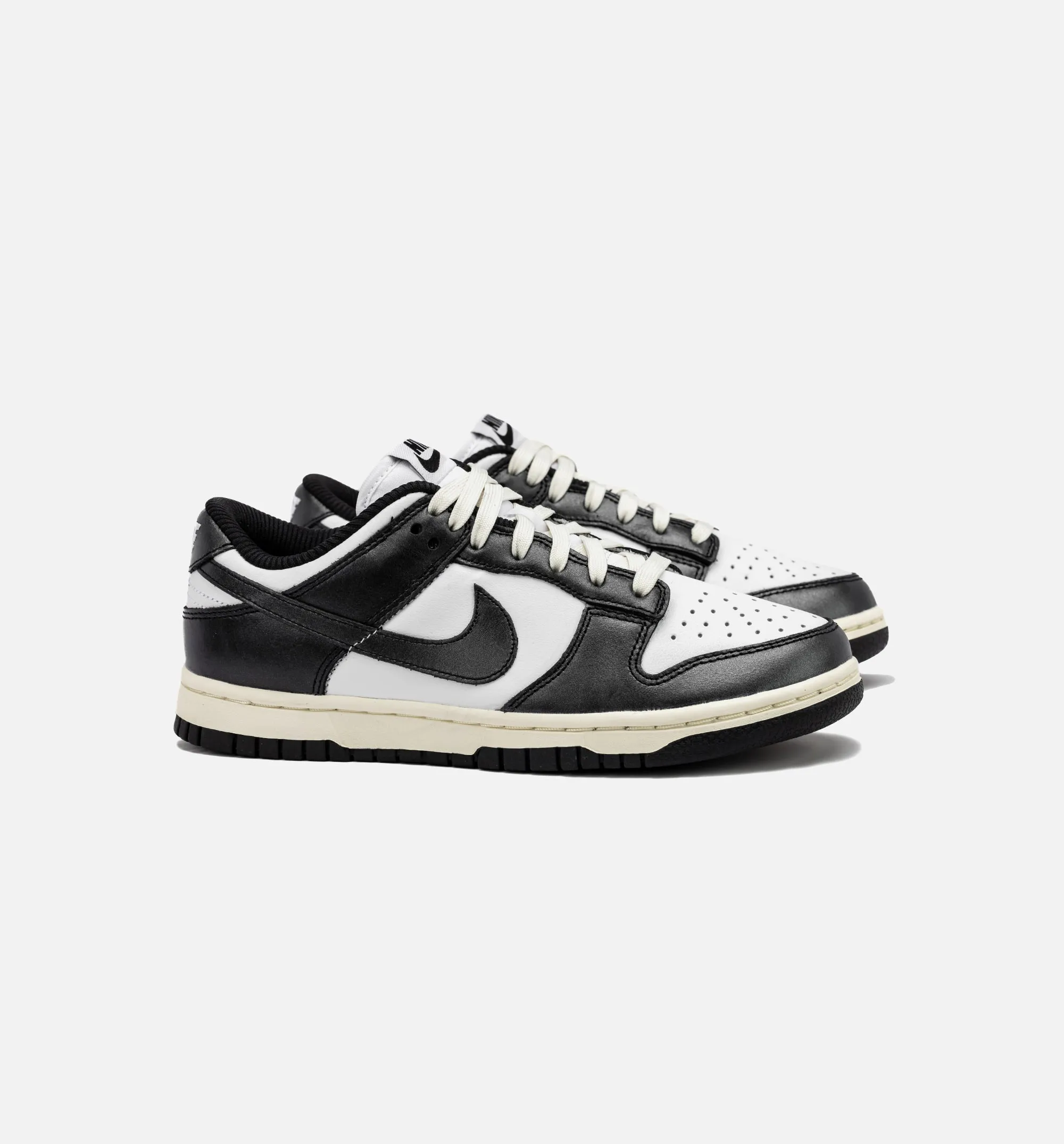 Dunk Low Vintage Panda Womens Lifestyle Shoe - Black/Coconut Milk