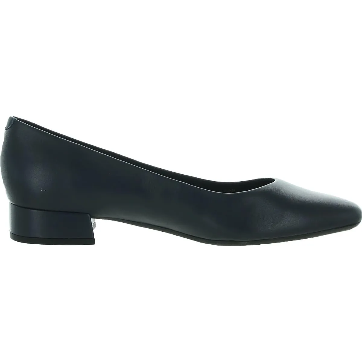Easy Spirit Womens Caldise Leather Block Heels