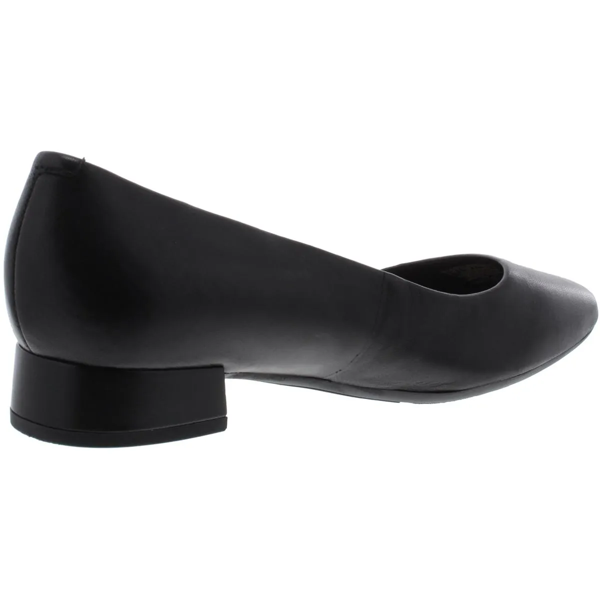 Easy Spirit Womens Caldise Leather Block Heels