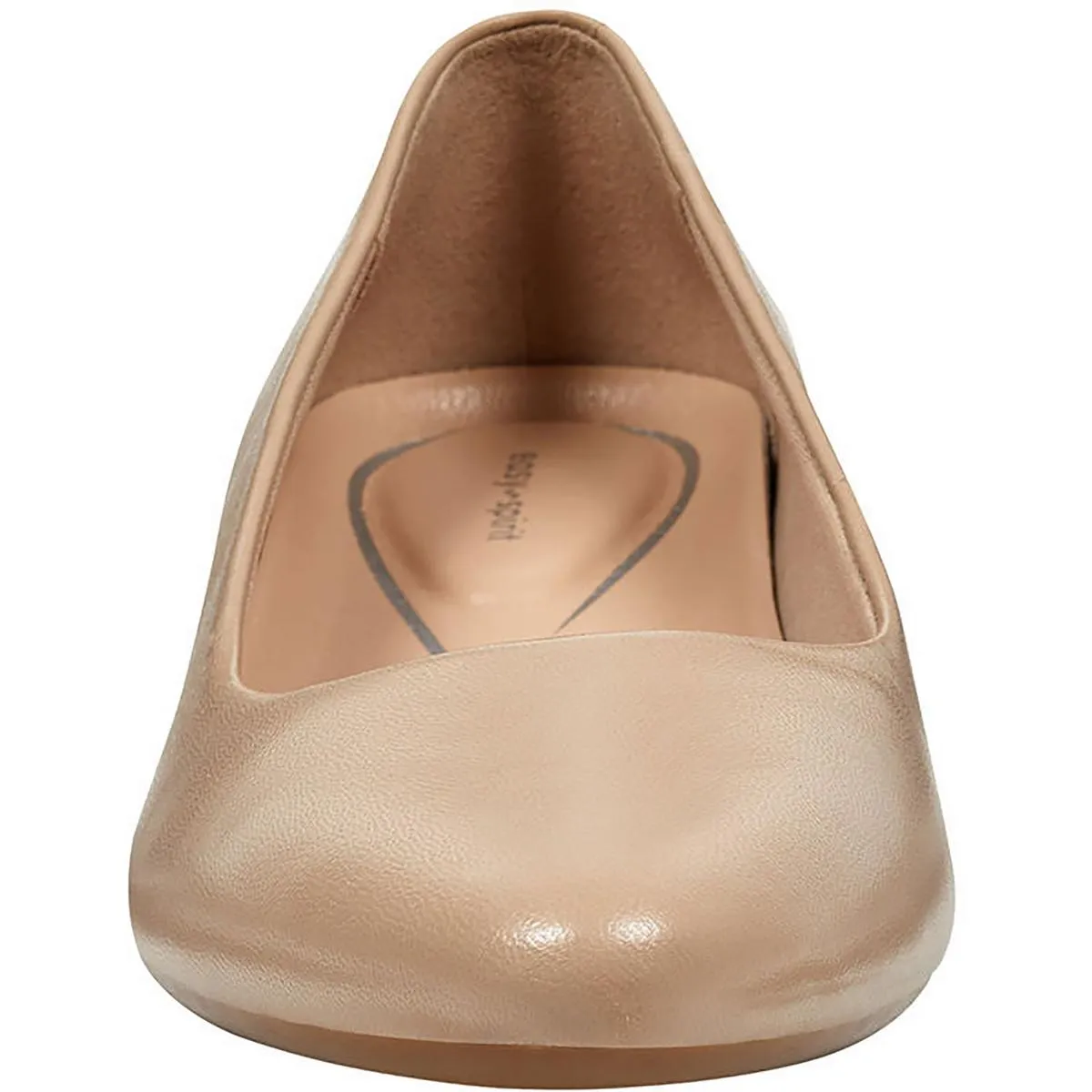Easy Spirit Womens Caldise Leather Block Heels