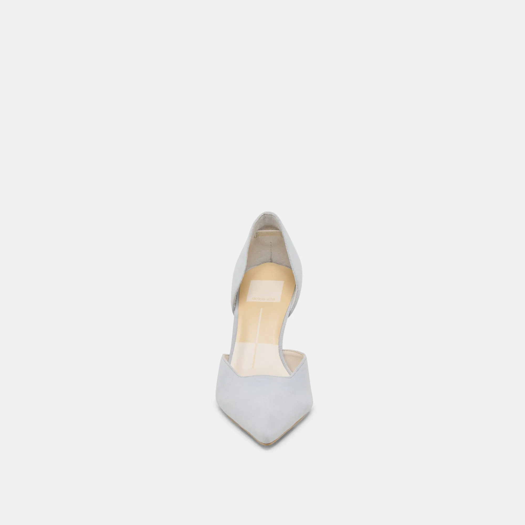 ELOY HEELS LIGHT BLUE SUEDE