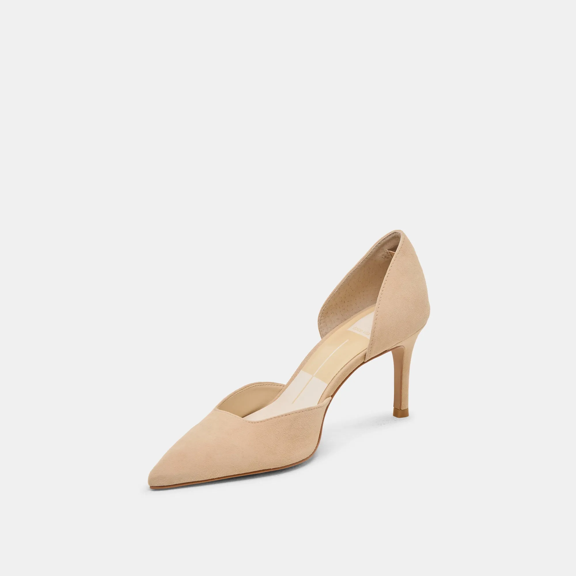 ELOY HEELS TAN SUEDE