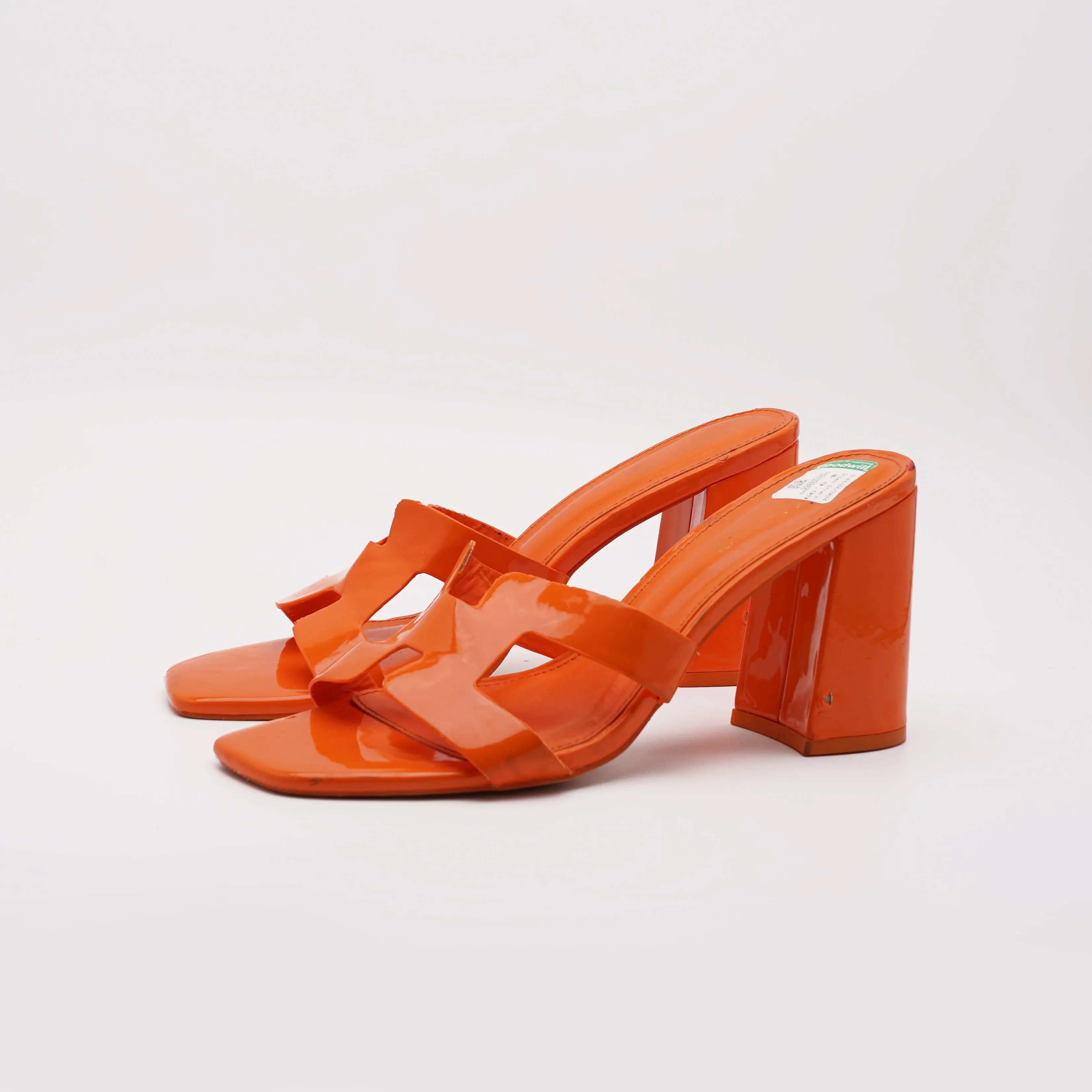 Europian Open Toe Block Heel