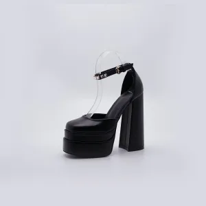 Europian Trending Platform Chunky Heel