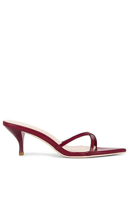 FEMME LA Copenhagen Slipper in Burgundy