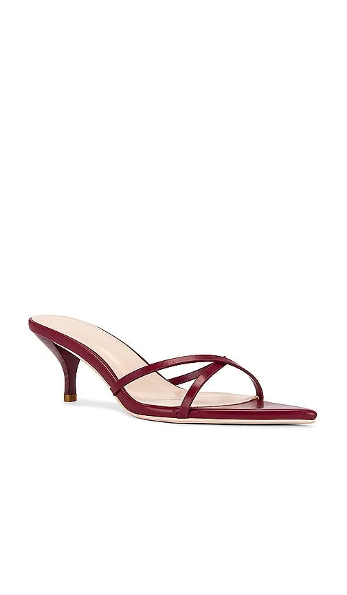 FEMME LA Copenhagen Slipper in Burgundy