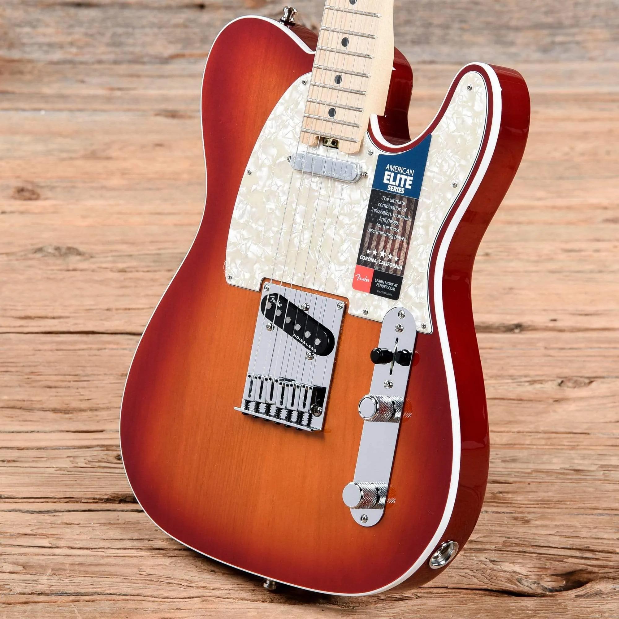 Fender American Elite Telecaster MN Aged Cherry Burst