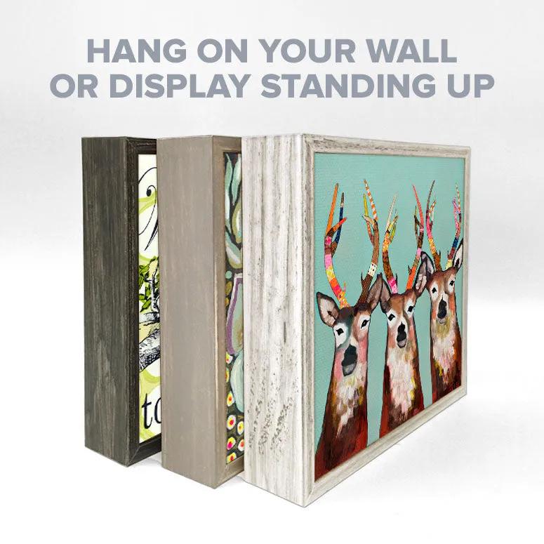 Figurative - Going Shopping Mini Framed Canvas